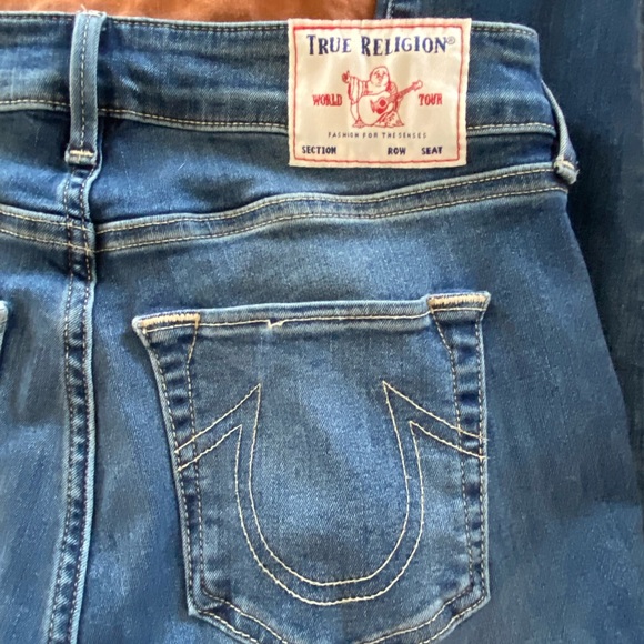 True religion Jenny curvy skinny jean medium wash 29 - Picture 12 of 15